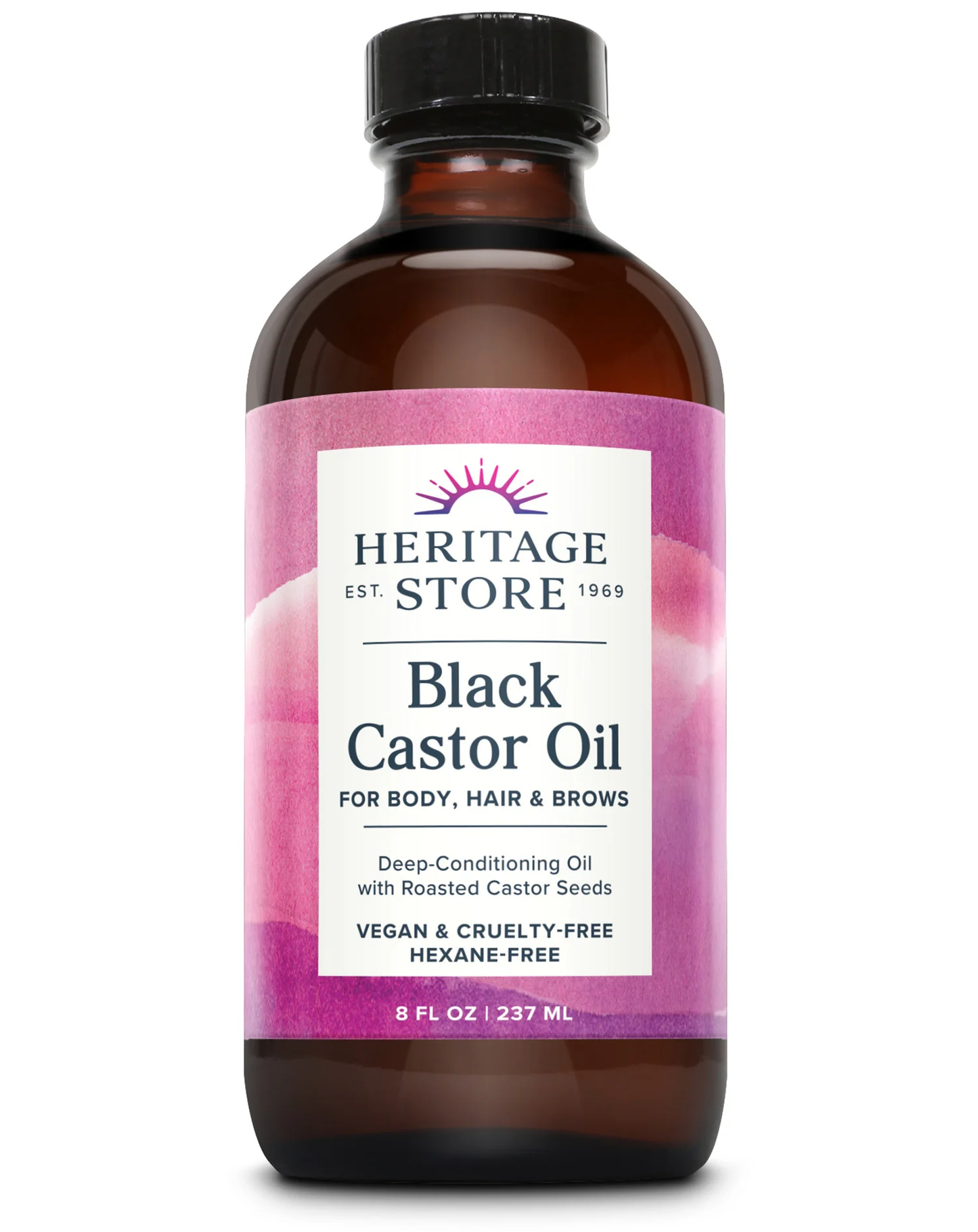 HeritageStore Black Castor Oil