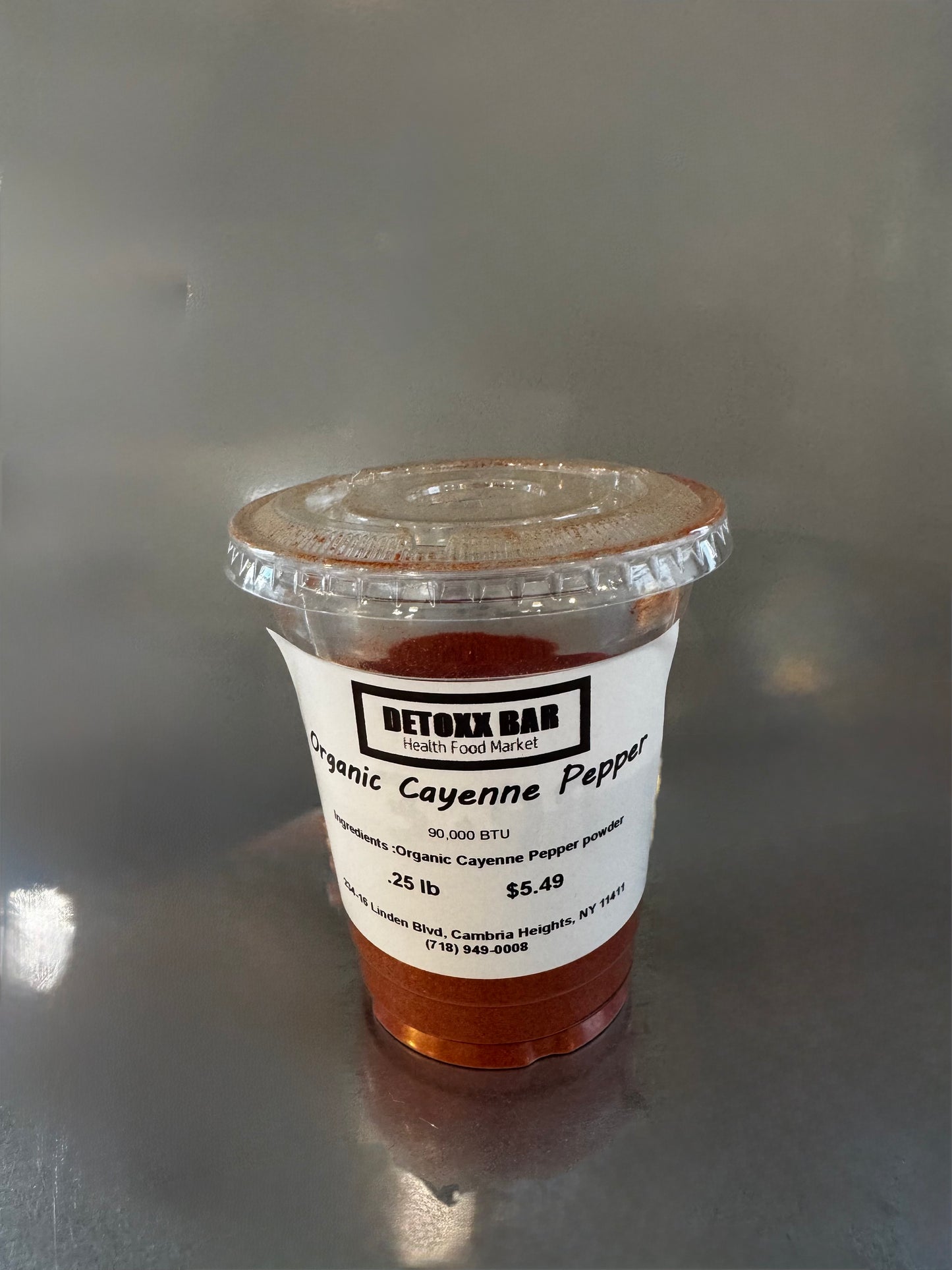 Detoxx Bar Organic Cayenne Powder