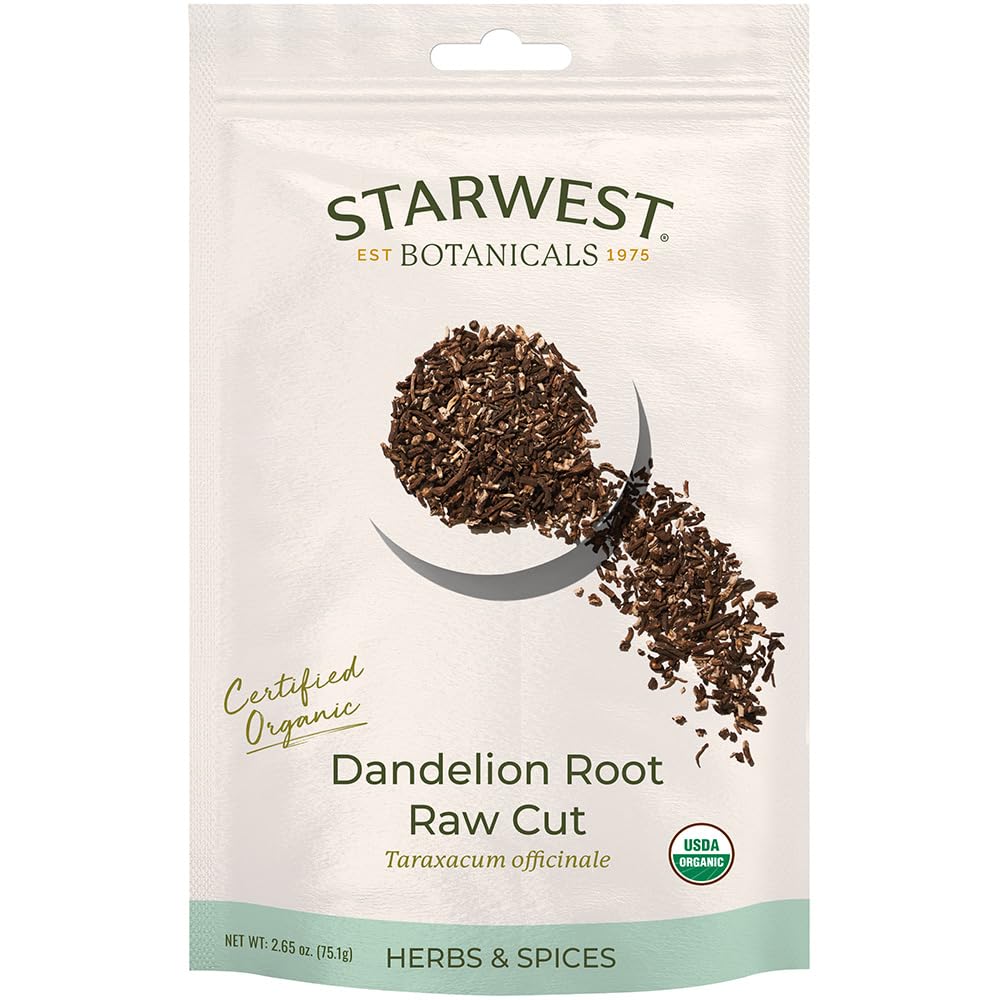 Starwest Dandelion Root Raw Cut