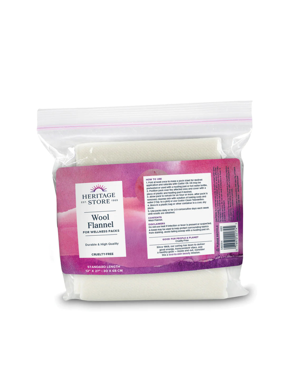 HeritageStore Wool Flannel