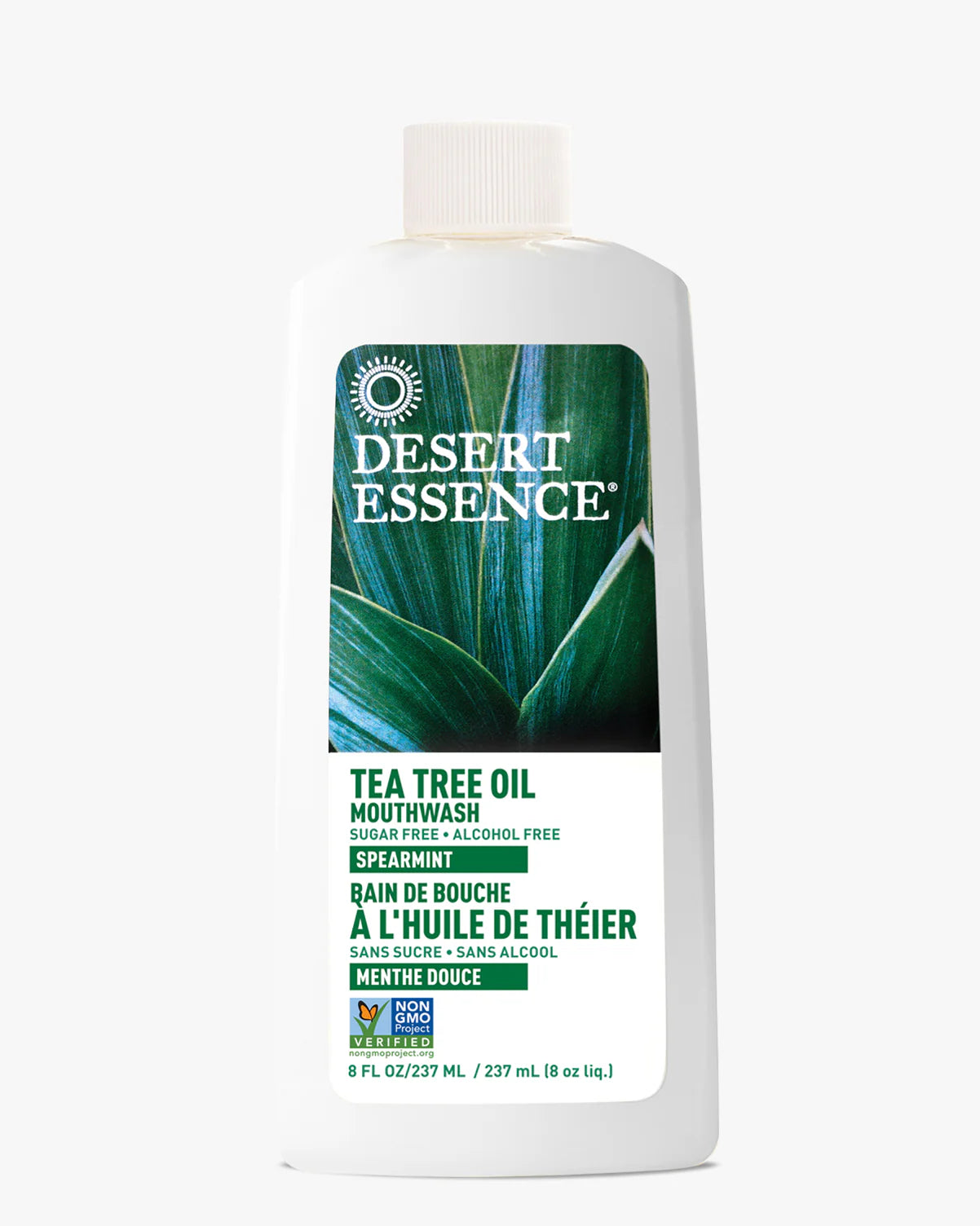 Desert Essence Tea Tree Oil Mouthwash Spearmint