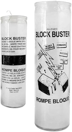 Blockbuster Candle / Vela Rompe Bloqueos