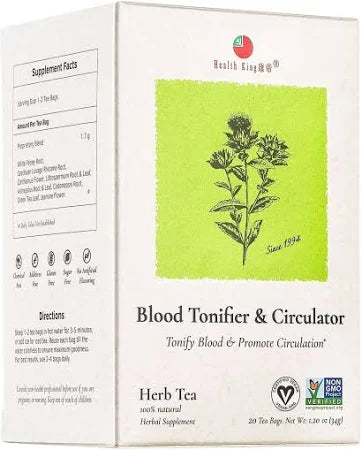 Blood Tonifier & Circulator Herb Tea