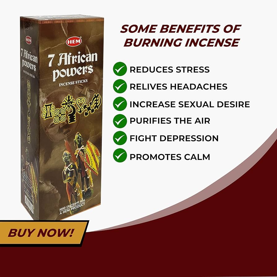 HEM 7 African Powers Incense
