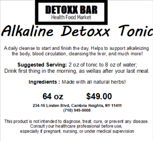 Alkaline Detoxx Tonic