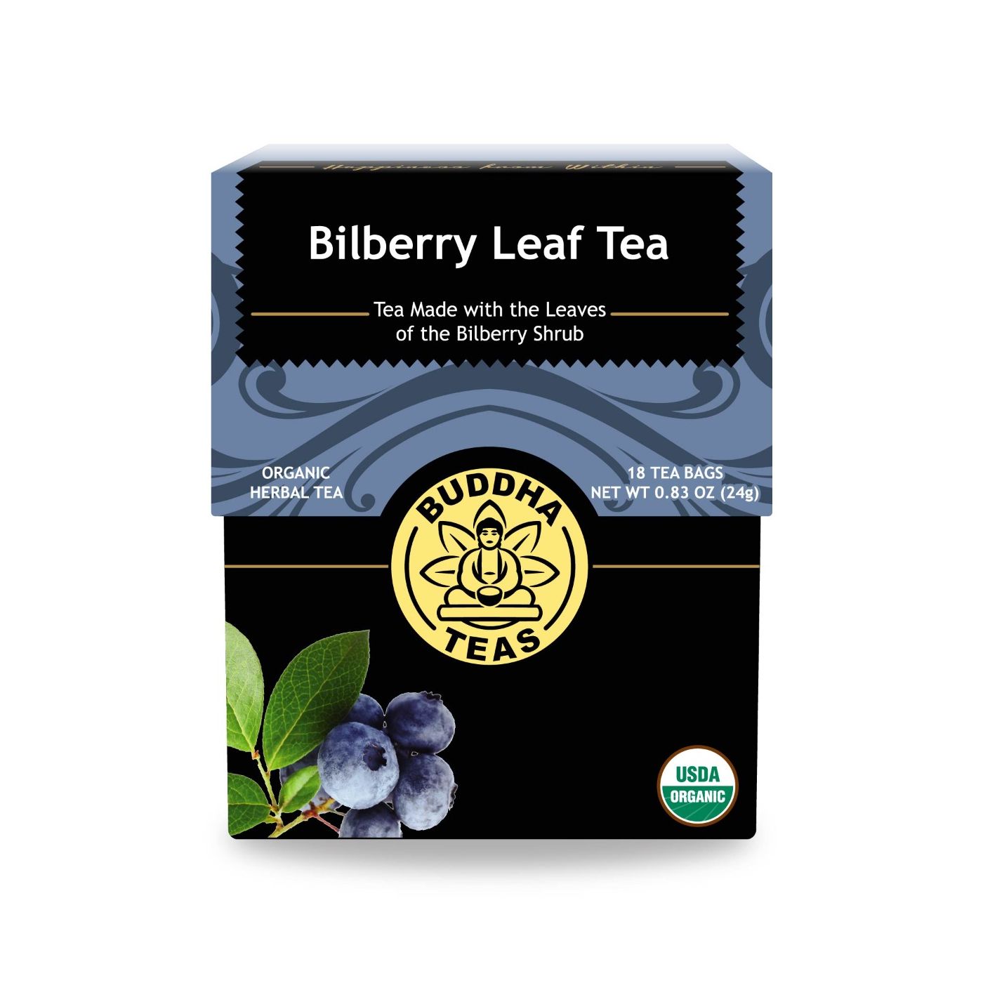 Buddha Teas Bilberry Leaf Tea