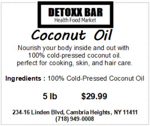 Coconut Oil
