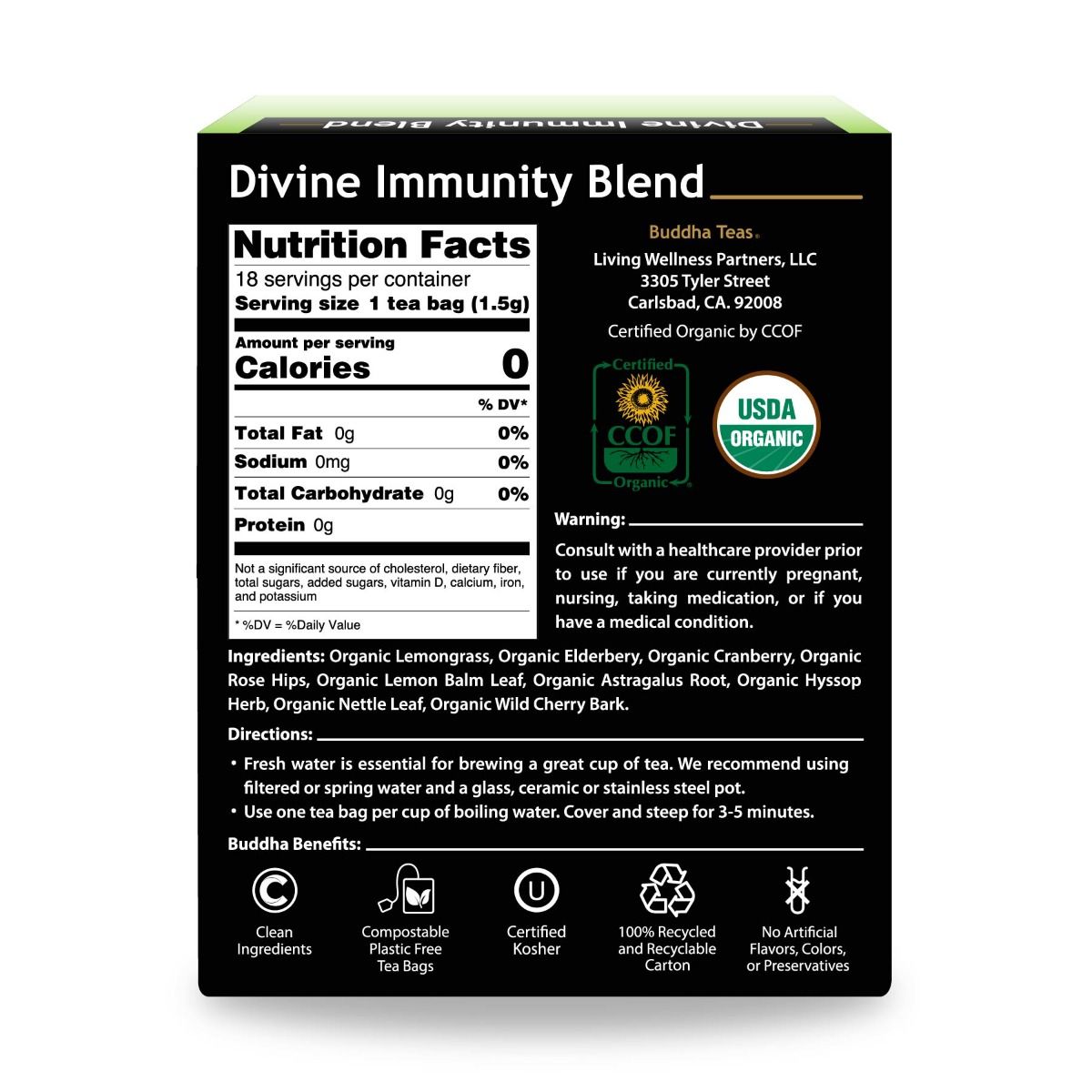 Buddha Teas Divine Immunity Blend