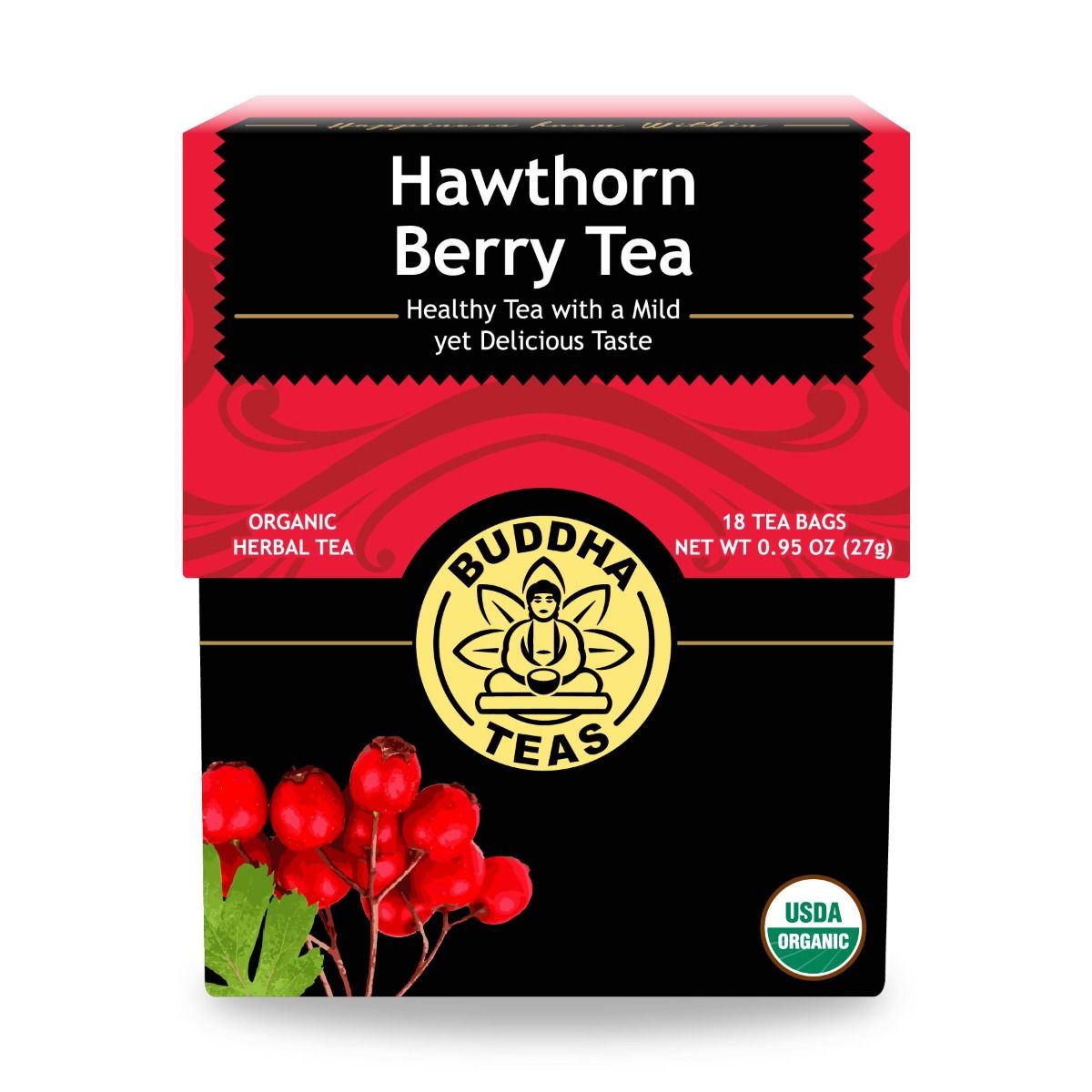 Buddha Teas Hawthorn Berry Tea