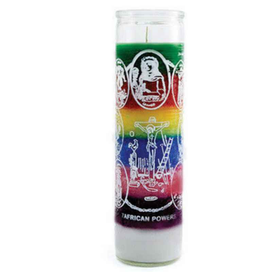 7 African Powers Candle / Vela Siete Potencias Africanas
