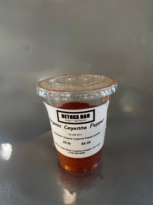 Detoxx Bar Organic Cayenne Powder