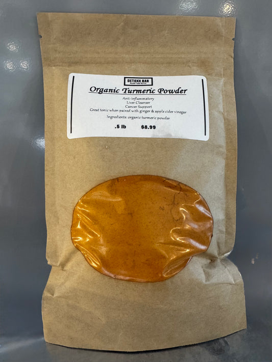Detoxx Bar Organic Turmeric Powder