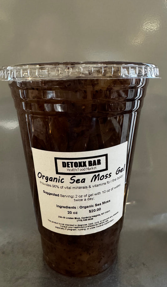 Detoxx Bar Raw Organic Sea-Moss-Gel