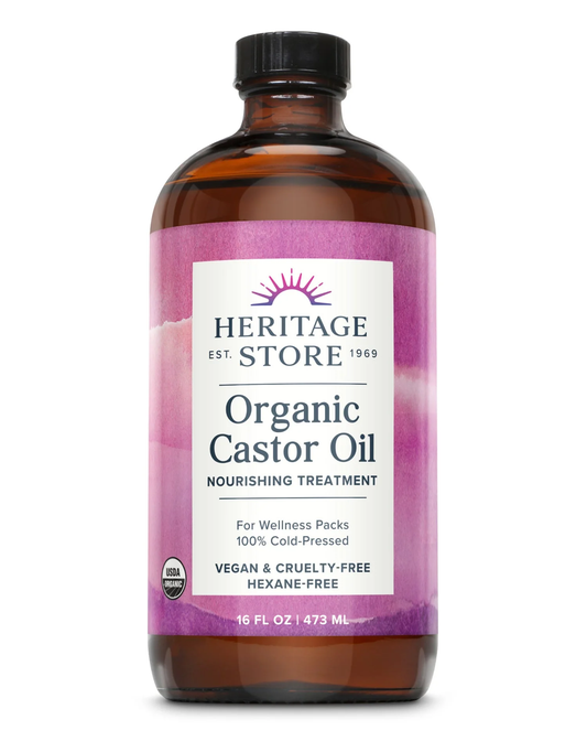 HeritageStore Organic Castor Oil
