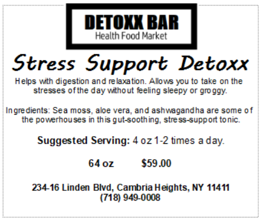 Stress Support Detoxx