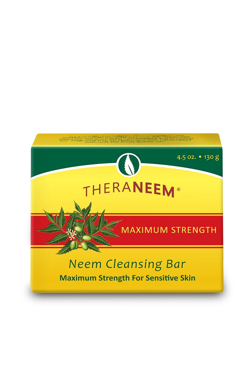 TheraNeem Maximum Strength Neem Oil Cleansing Bar