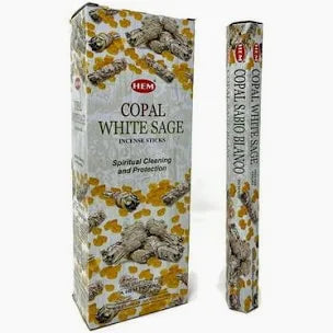 HEM Copal White Sage Incense