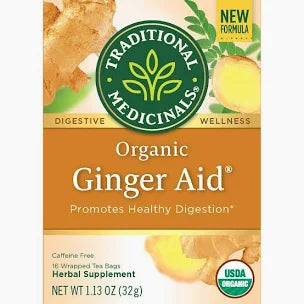 Traditional Medicinals Ginger Aid