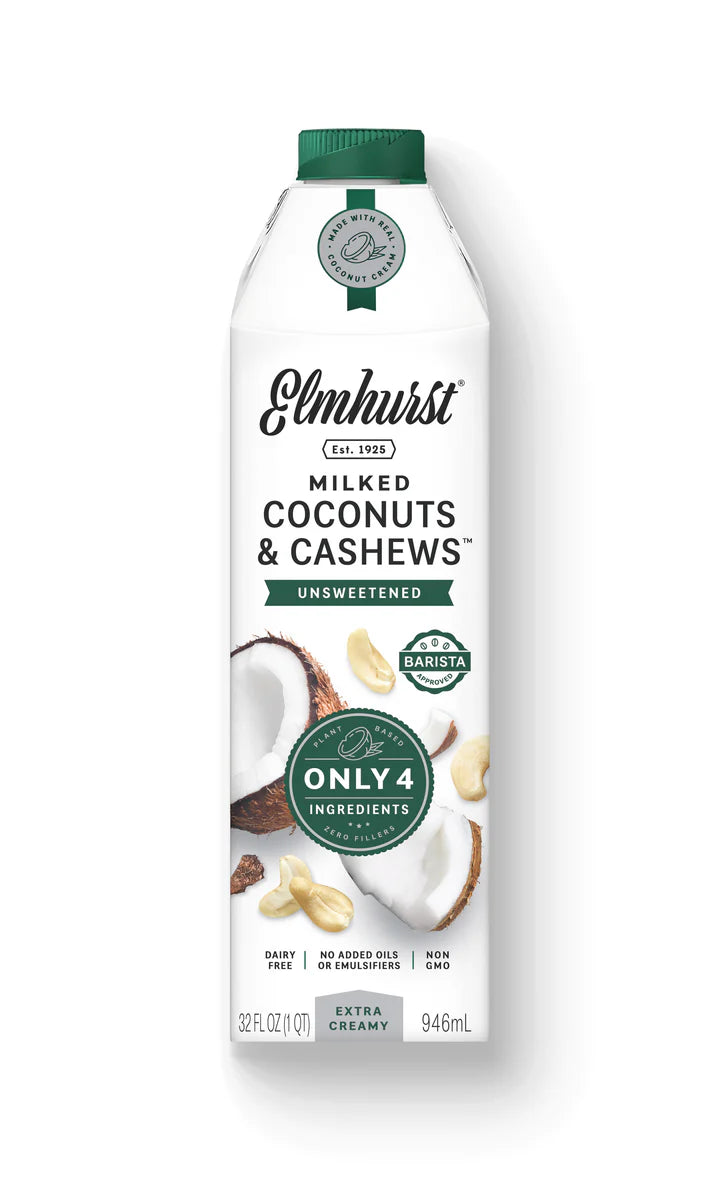 Elmhurst Unsweetened Milked Coconut Cashew