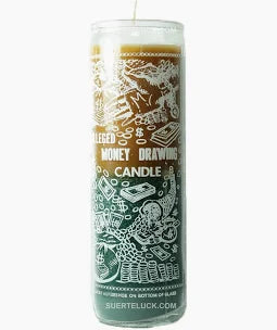 Money Drawing Candle / Vela Atrae Dinero