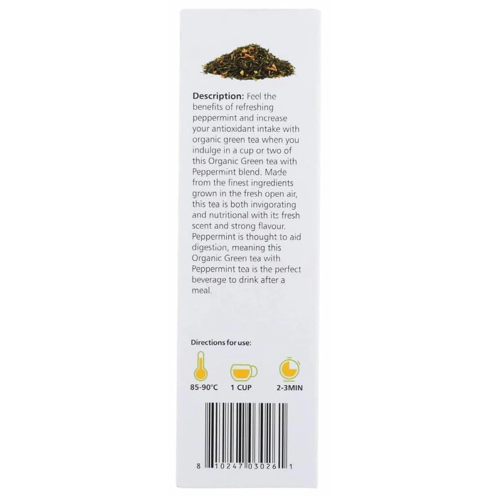Oteas Organic Green Tea w Peppermint