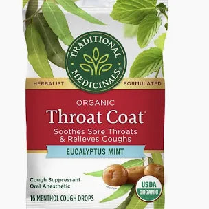 Traditional Medicinals Throat Coat Eucalyptus