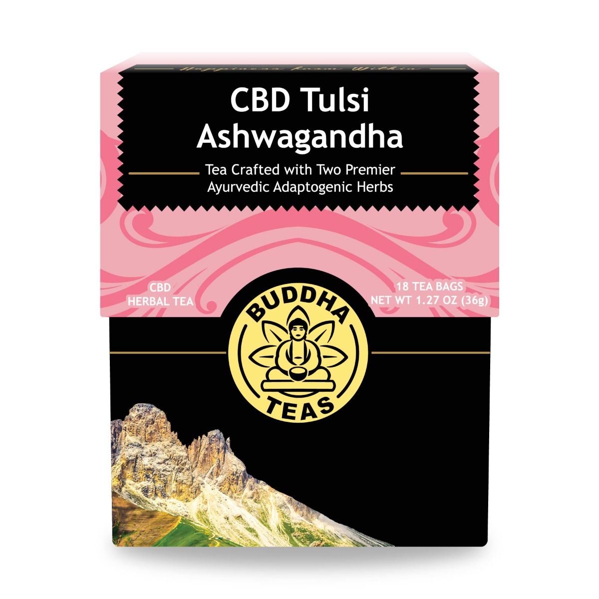 Buddha Teas CBD Tulsi Ashwagandha