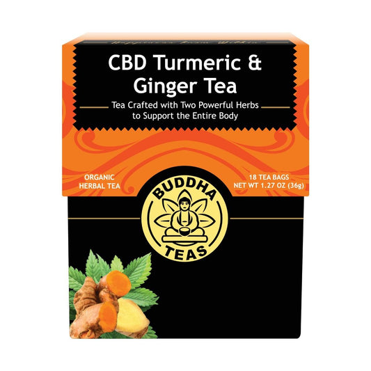 Buddha Tea CBD Turmeric & Ginger Tea