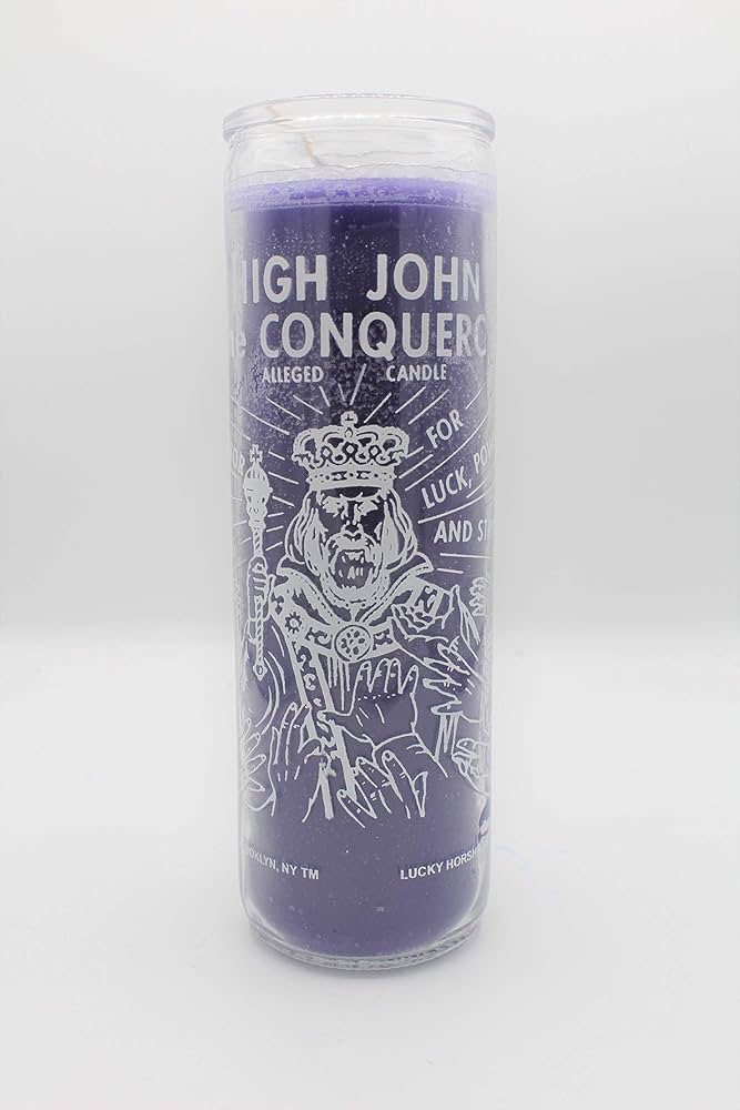 High John the Conqueror Candle / Vela Juan el Conquistador