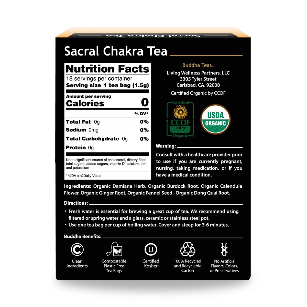 Sacral Chakra Tea